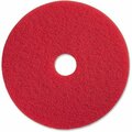 Bsc Preferred PAD, BUFFING, SPRAY, 13in, RED, 5PK GJO90413